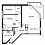 image Appartement T4 TOURS NORD - Résidence la Milletière Réf : 082.02.011 LG